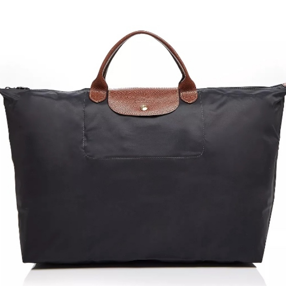 Longchamp Le Pliage Top Handle L Black Bag